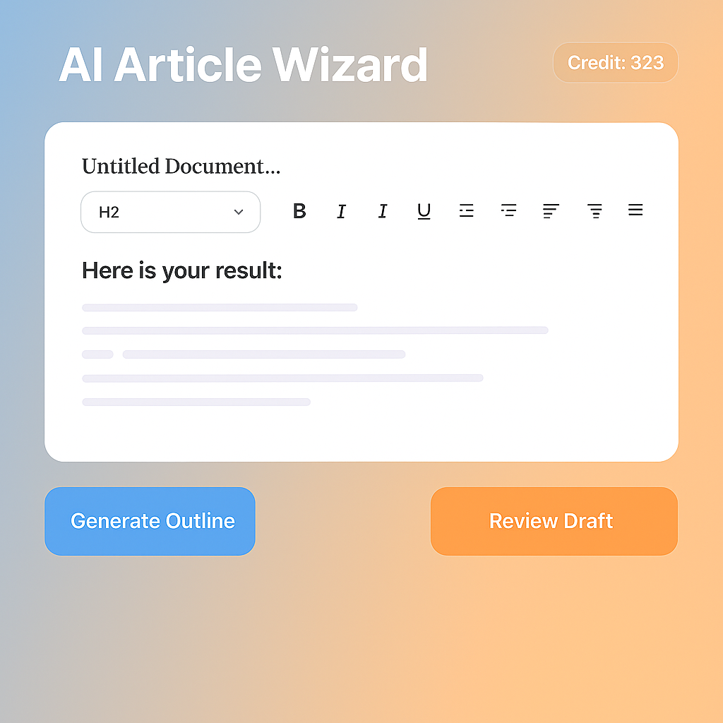 Write, Edit, Generate
